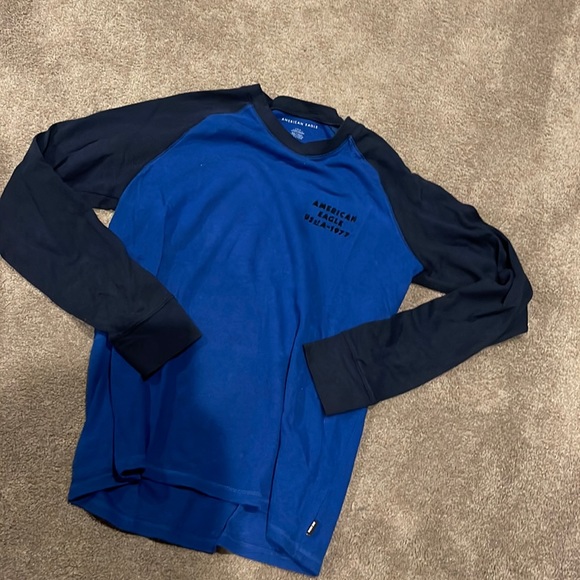 Play American eagle waffle long sleeve tee